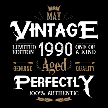 Zoom image Mayo de 1990 nacido Legends Birthday