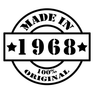 Zoom image MADE IN 1968 anno di nascita anno di fabbricazione regalo vintage