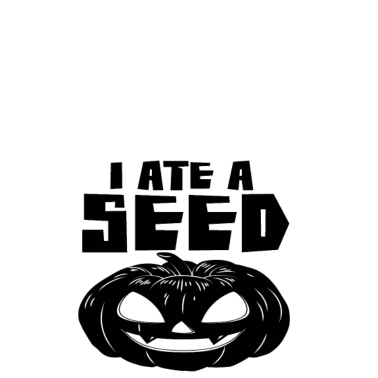 Zoom image Jeg spiste en græskarfrø Halloween barsel graviditet