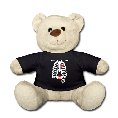 Fødsel  - Skelet Barsel Halloween