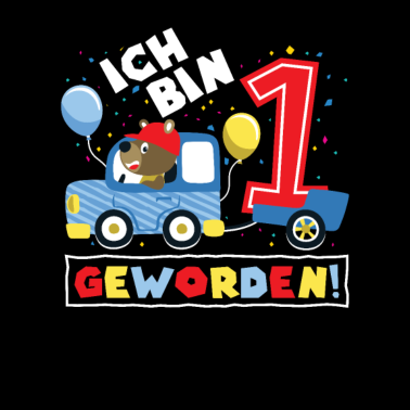 Zoom image Kinder 1. Geburtstag Fahrzeug ein Jahr Geschenk