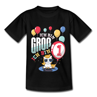 1. Geburtstag  - Kinder 1. Geburtstag Einhorn Luftballons Mädchen
