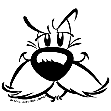 Zoom image Asterix & Obelix - Idefix visage