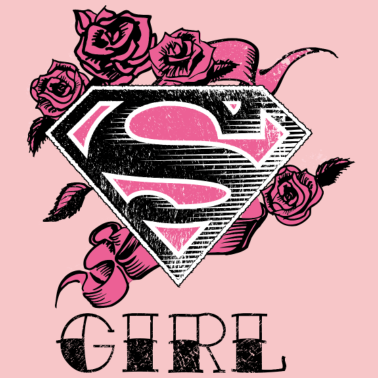 Zoom image Tee-shirt Femme Superman S-Shield Girl 2