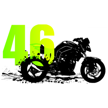 Zoom image Moto valentino motard camiseta rossi 46
