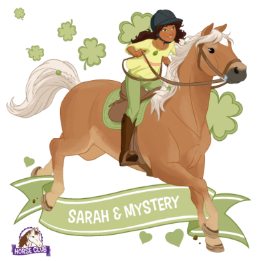 Zoom image Schleich Horse Club Sarah & Mystery ratsastaa ulos