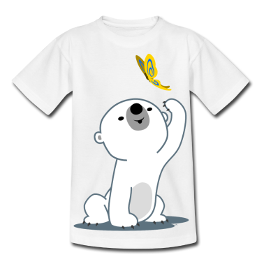 1. Compleanno  - Simpatico cartone animato orso polare cucciolo