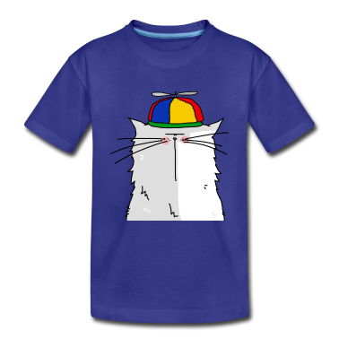 1. Compleanno  - Portrait of a cat with cap propeller