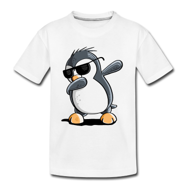 1. Verjaardag  - Coole Dab Dance Penguin met zonnebril dabbing