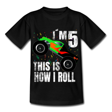 1. Bursdag  - Bursdag gutt 5 år monster truck gave