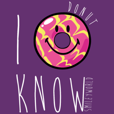 Zoom image SmileyWorld I Donut Know Punny Quote Humour