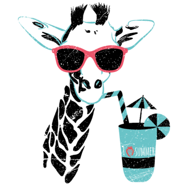Zoom image Animal Planet Africa Giraffe With Cocktail