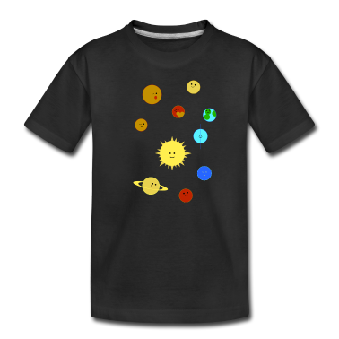 1. Födelsedag  - Solsystem svart