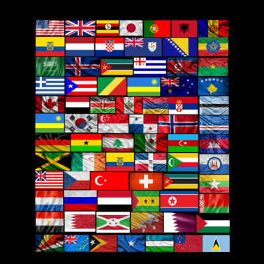 Zoom image Flaggor från hela världen 2