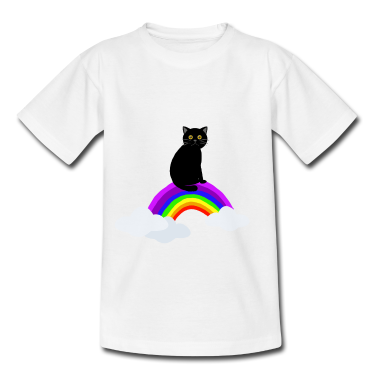 1. Födelsedag  - Katt på regnbågen