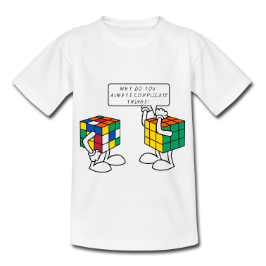 1. Fødselsdag  - Rubik's Cube Humour Complicate Things