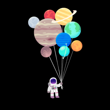 Zoom image Astronaut planet