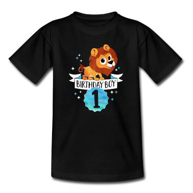 1. Geburtstag  - Birthday Boy ein Jahr -1. Geburtstag-Geschenk Löwe