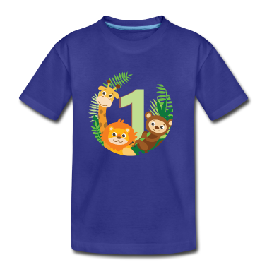 1. Geburtstag  - Erster Geburtstag Dschungel Tiere
