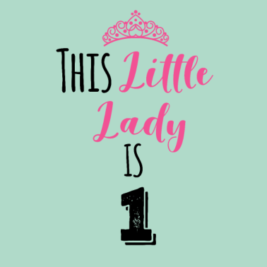 Zoom image Diese kleine Dame ist 1 lustiger Geburtstag