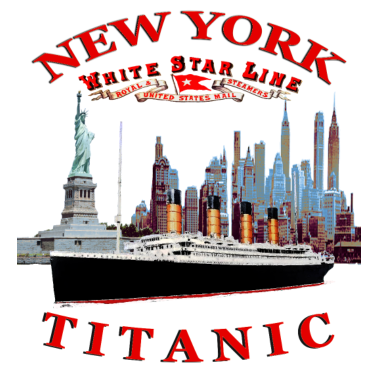 Zoom image TITANIC NEW YORK 1624 TÄHTILINJA LOUIS RUNEMBERG