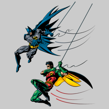 Zoom image Batman and Robin kinderen T-shirt