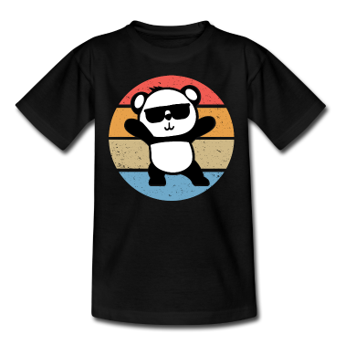 1. Verjaardag  - Panda Cool zonnebril Retro Vintage cadeau