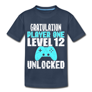 1. Verjaardag  - Grappige 12e verjaardag 12 jaar gamer cadeau