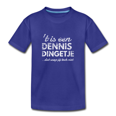 1. Verjaardag  - Dennis shirts naam design