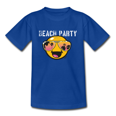 1. Birthday  - SmileyWorld 'Beachparty' teenager t-shirt