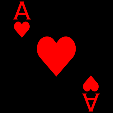 Zoom image Hjärta ess kort