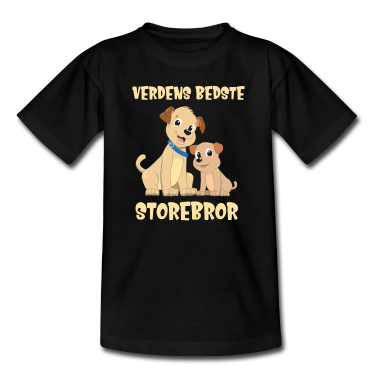 1. Fødselsdag  - Verdens bedste storebror bror hund dansk