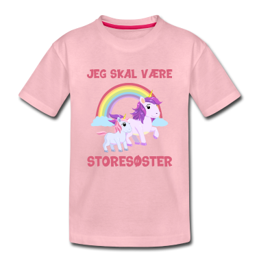 1. Fødselsdag  - Jeg skal være storesøster enhjørning gave fødsel