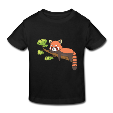 1. Fødselsdag  - En rød panda sover på en gren.