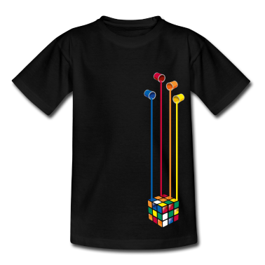 1. Fødselsdag  - Rubik's Cube Colourful Paint Buckets