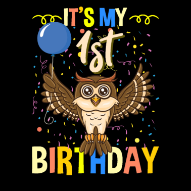 Zoom image Its My 1st Birthday Eulenvogel