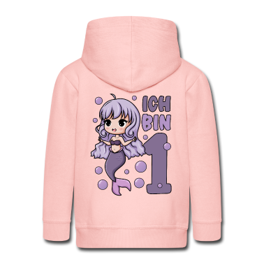 1. Geburtstag  - 1. Geburtstag Mädchen süße Meerjungfrau Ich bin 1