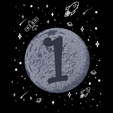 Zoom image WELTRAUM 1 GEBURTSTAG 1 Jahr 1 Geburtstag