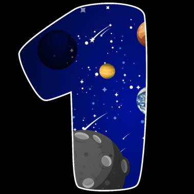 Zoom image WELTRAUM 1 GEBURTSTAG 1 Jahr 1 Geburtstag