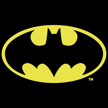 Zoom image Batman Logo en look or-métallique