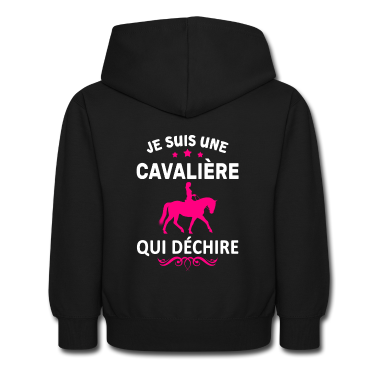 1. Anniversare  - Cadeau Une cavalière équitation cheval qui déchire