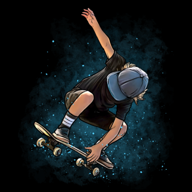 Zoom image Skateur skateboard