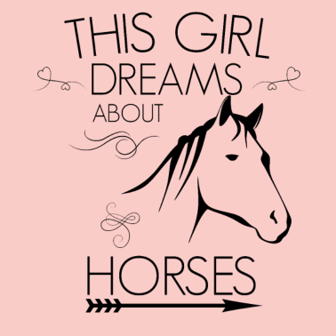 Zoom image Niña sueña con caballos