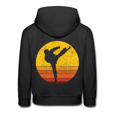 1. Cumpleaños  - Karate Sunset | Regalo de entrenamiento deportivo de lucha.