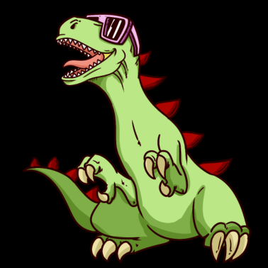 Zoom image Funky Dinosaurus Lapset hauska Dino T-Rex UUSI