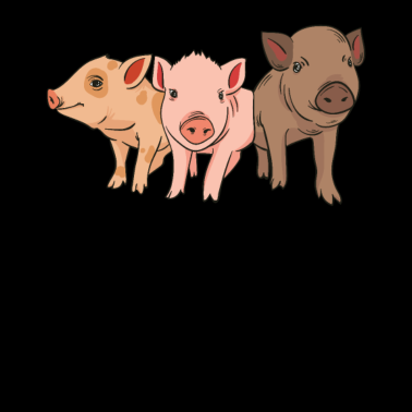 Zoom image Drie kleine biggetjes biggen aanwezig