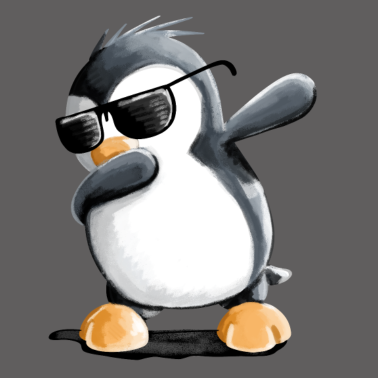Zoom image Dabbing Penguin - Dab Dance - Cool - Comic - Leuk