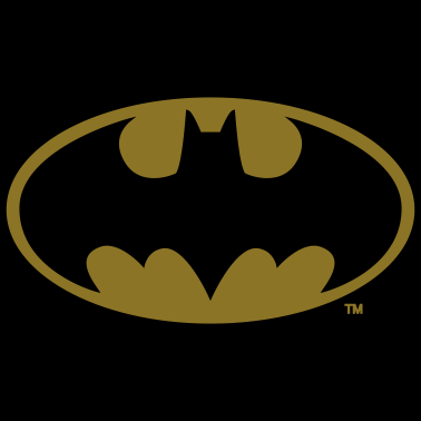 Zoom image DC Comics Batman Logo gold
