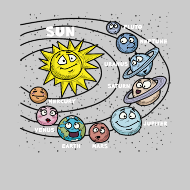 Zoom image Børn Sun Planet Planet Planet Solsystem