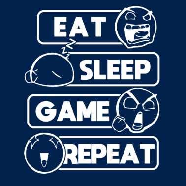 Zoom image Spis Sleep Game Gentag Gamer Gave Computerspil